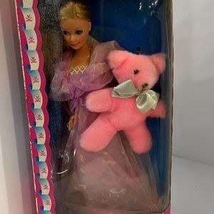 1984 DREAMTIME Barbie Doll Douceur el’ Orsacchiotto 9180  - Damaged Box - France